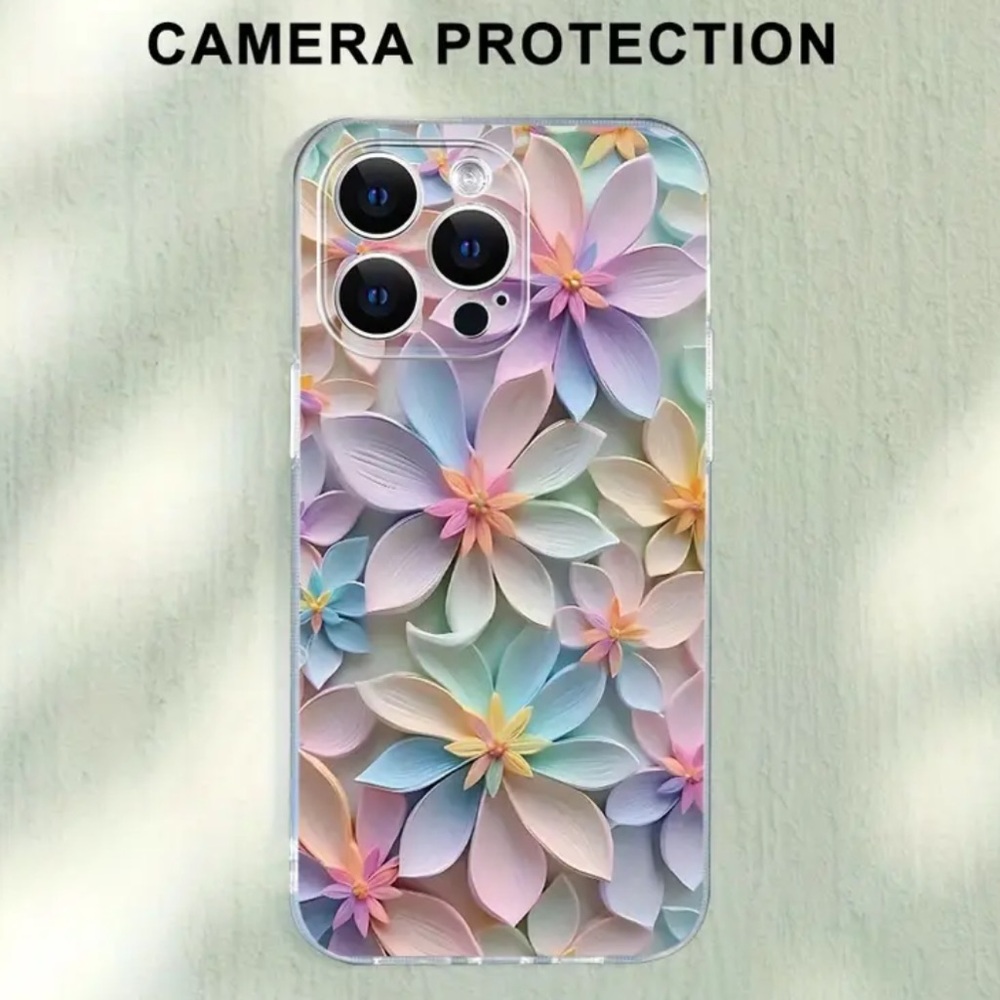 🌸🌻🌺 Beautiful Floral Pastel CELL PHONE CASE For iPhone📱14 PRO MAX New in Package